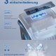 SONGMICS isterningmaskine, isterningmaskine med selvrensning, p� 6 minutter, 9 isterninger i 2 st�rrelser, 12 kg p� 24 timer, b�rbar, k�kken, WG, fest, camping, bl�ksort XZB001B1EU
