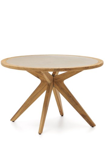 KAVE HOME Julieta hagebord, rundt - polysement og akasietre (120)