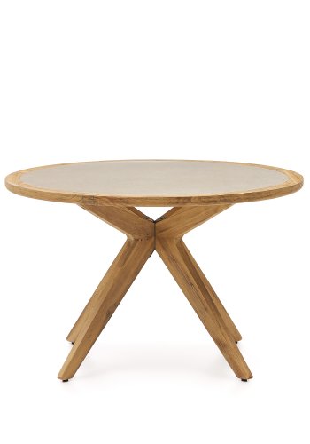 KAVE HOME Julieta hagebord, rundt - polysement og akasietre (120)