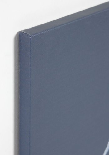 KAVE HOME Zoeli abstrakt lerret i bltt og rdt 60 x 90 cm