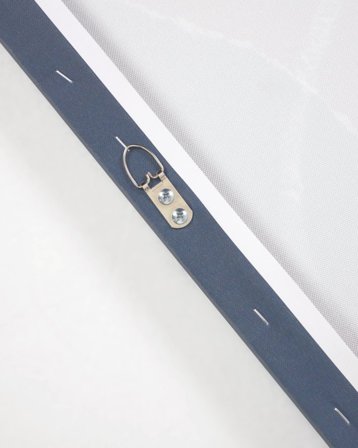 KAVE HOME Zoeli abstrakt lerret i bltt og rdt 60 x 90 cm