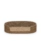 KAVE HOME Fliicker hundekurv, oval - naturlig sjgress (80x45)