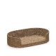 KAVE HOME Fliicker hundekurv, oval - naturlig sjgress (80x45)