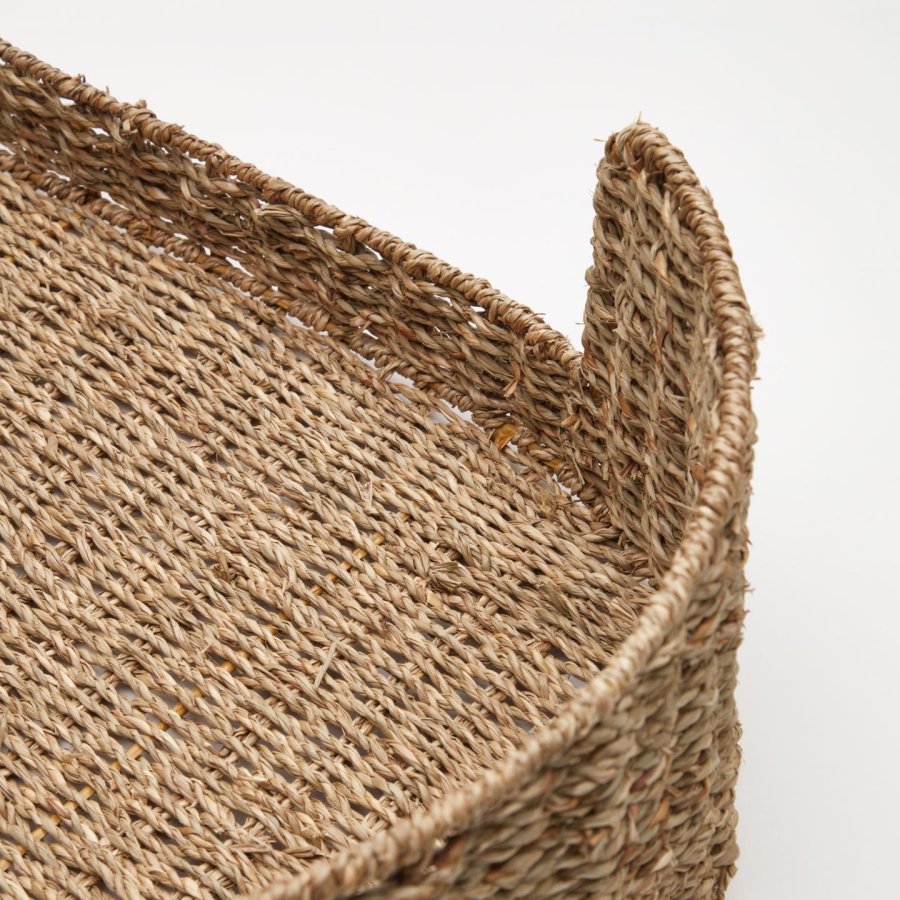 KAVE HOME Fliicker hundekurv, oval - naturlig sjgress (80x45)