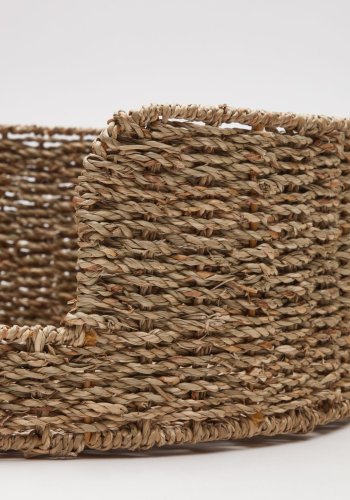 KAVE HOME Fliicker hundekurv, oval - naturlig sjgress (80x45)