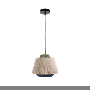 KAVE HOME Yuvia loftlampe - multifarvet jute