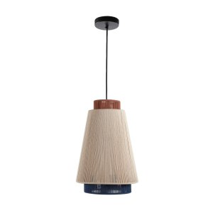 KAVE HOME Yuvia loftlampe - multifarvet jute