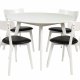 ROWICO Yumi spisebord - hvidt egetr, rundt (115)