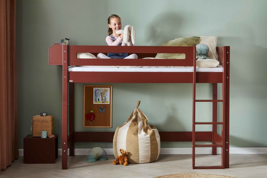 Manis-H�Ask H�jseng med design sengehest - 160 cm�-�90x160