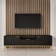 KOCOT Austin TV-Schrank 135 Austin schwarz & gold