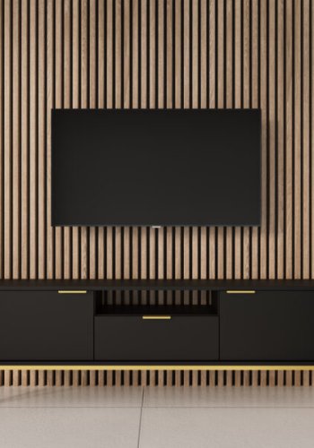 KOCOT Austin TV-Schrank 175 Austin schwarz & gold