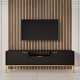 KOCOT Austin TV-Schrank 175 Austin schwarz & gold