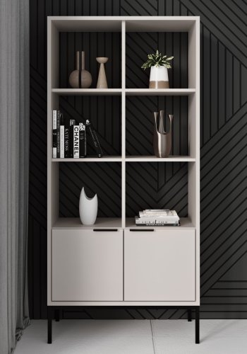 KOCOT Austin Bcherregal Kaschmir & Schwarz