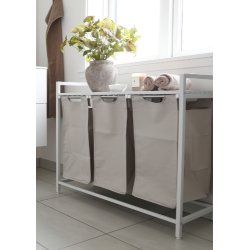 Vasketjskurv, m. 3 udtrkkelige og aftagelige