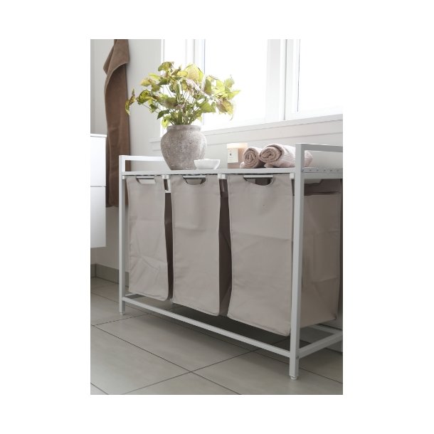 Vasketjskurv, m. 3 udtrkkelige og aftagelige