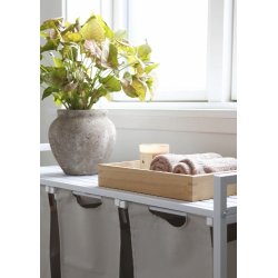 Vasketjskurv, m. 3 udtrkkelige og aftagelige