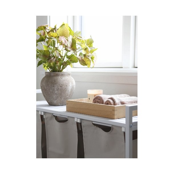 Vasketjskurv, m. 3 udtrkkelige og aftagelige