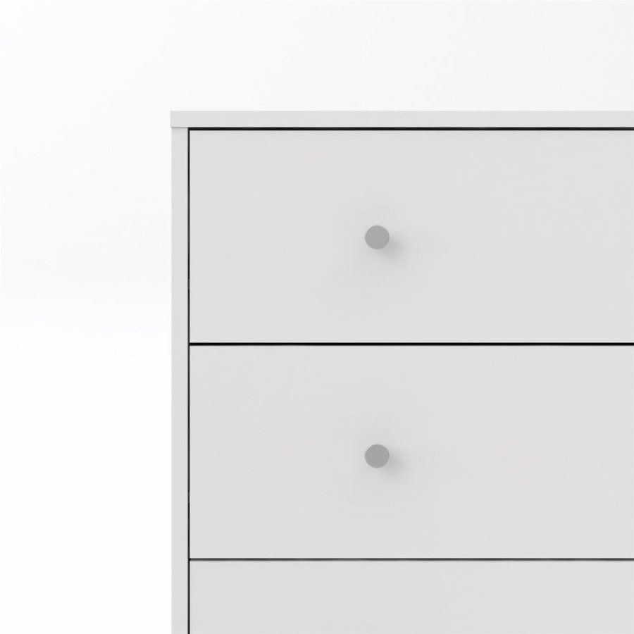 TVILUM May Kommode - weiß, mit 5 Schubladen