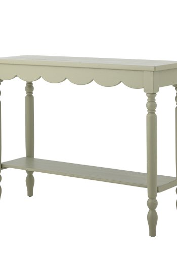 CREATIVE COLLECTION Salla Konsolentisch, Grün, Kiefer (L106xH81xB36 cm)