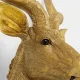 KARE DESIGN Animal Goat vglampe - guld polyresin og aluminium