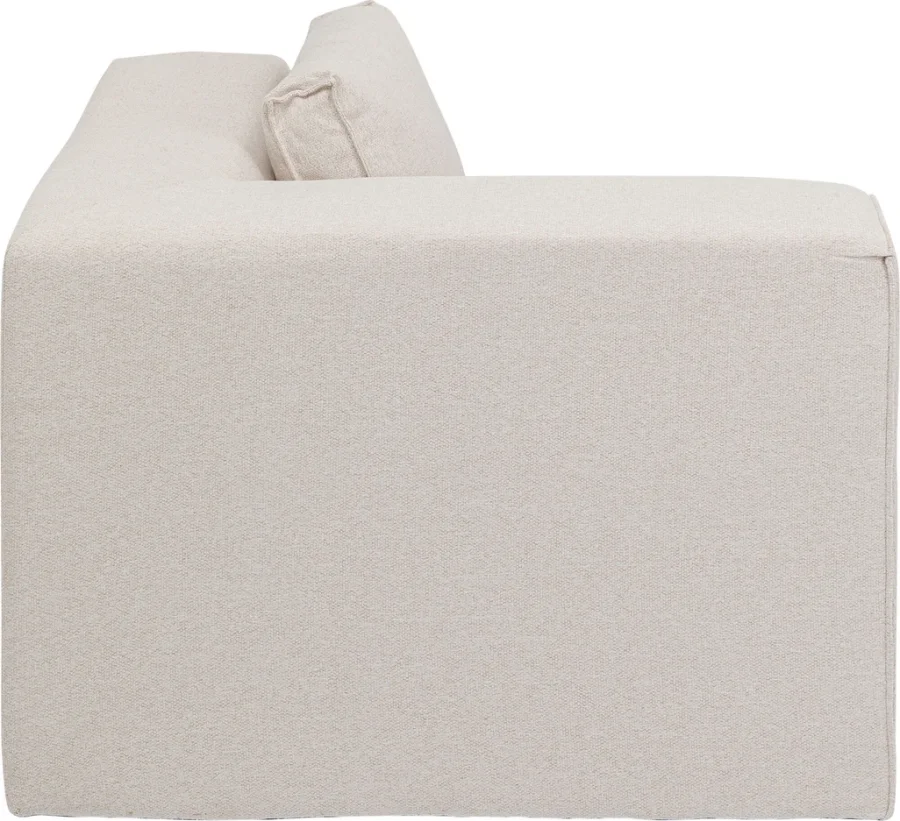 KARE DESIGN Infinity Corner Elements Cream Right modul - creme polyester og polypropylen