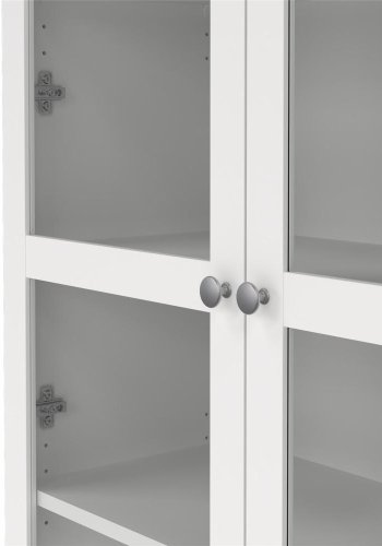 TVILUM Roma Porzellanschrank mit 2 T�ren, wei�, 88,7 x 36,25 x 202,8 cm