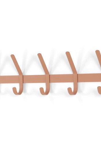 SPINDER DESIGN Dexter 5 klesstativ, m. 5 kroker - leire terra stl