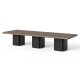 TEMAHOME Dusk Spisebord - Valn�d/Sort, 392x130 cm