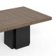 TEMAHOME Dusk Spisebord - Valn�d/Sort, 392x130 cm