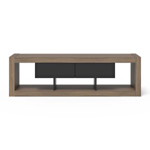 TEMAHOME Nara TV-bord 175 Low - Valn�d/Sort - 175 cm