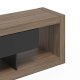 TEMAHOME Nara TV-bord 175 Low - Valn�d/Sort - 175 cm