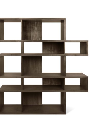 TEMAHOME London Bokhylla 002 - Valn&ouml;t - 156x160 cm