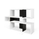 TEMAHOME London Bokhylla 001 - Vit/Svart - 156x34x100 cm