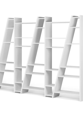 TEMAHOME Delta Bookcase 005 - Vit - 263x195 cm