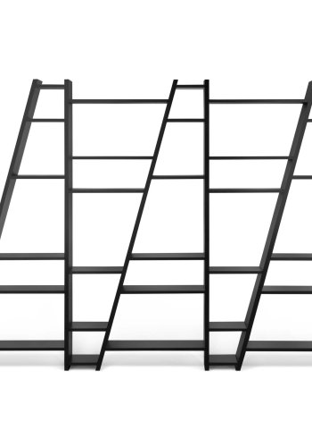 TEMAHOME Delta Bokhylla 005 - Svart 195x263 cm