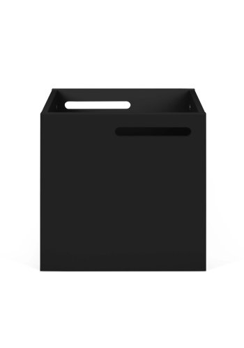 TEMAHOME Berlin Box Bokhylla - Svartlackerad, 34x34 cm