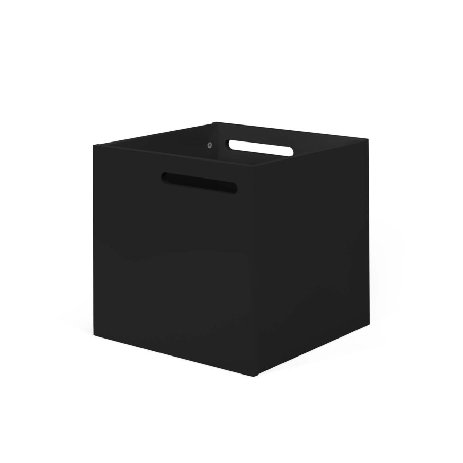 TEMAHOME Berlin Box Bokhylla - Svartlackerad, 34x34 cm