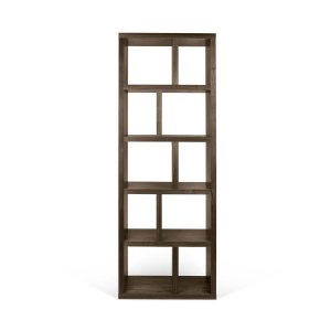 TEMAHOME Berlin Bokhylla - Valn&ouml;tsfaner, 5 hyllor, 70 cm