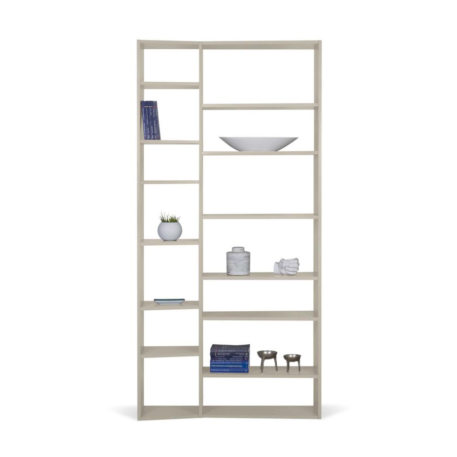TEMAHOME Valsa Bokhylla 001 - Gr�, 224x108 cm