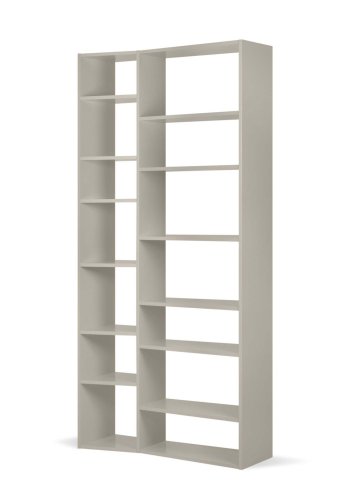 TEMAHOME Valsa Bokhylla 001 - Gr�, 224x108 cm