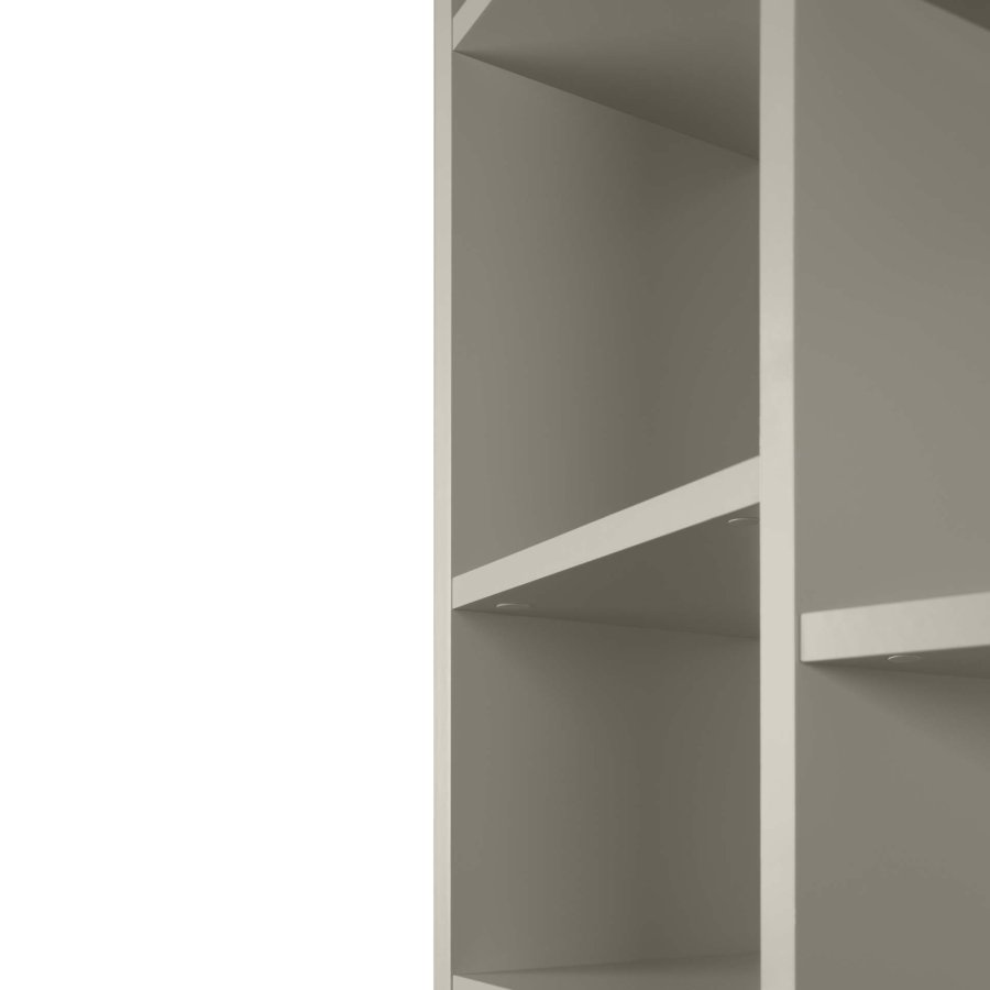 TEMAHOME Valsa Bokhylla 001 - Gr�, 224x108 cm