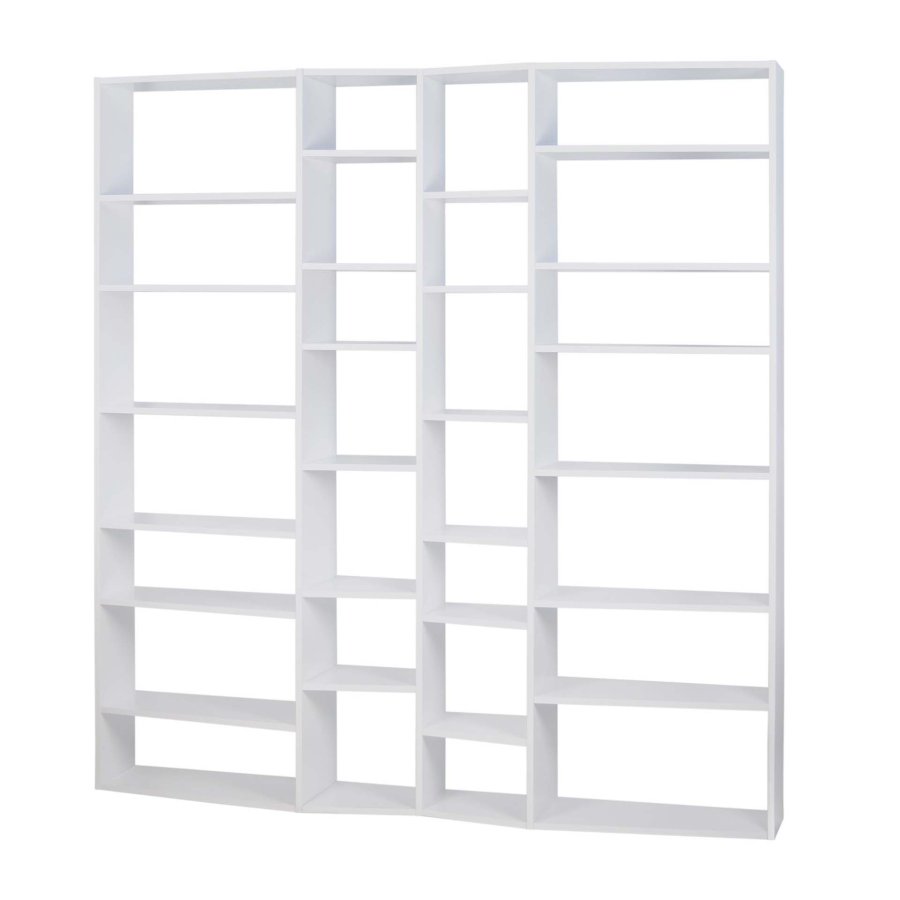 TEMAHOME Valsa Bokhylla 003 - Vit, 214x224 cm