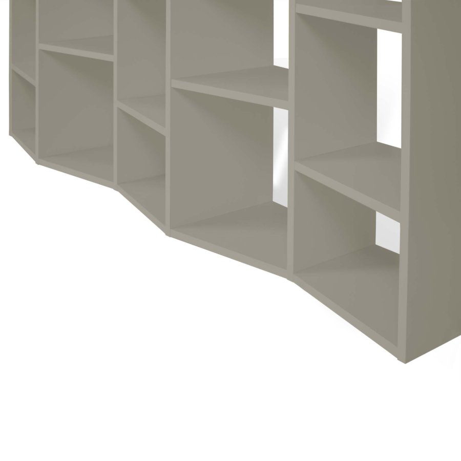 TEMAHOME Valsa Bokhylla 004 - Gr� - 182x224 cm