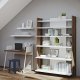 TEMAHOME Balda Vegghylle - Hvit, 60 cm
