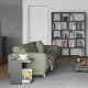 TEMAHOME Klaus Sidebord - Gr� beton-look/Sort - 38x45x55 cm