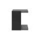 TEMAHOME Klaus Sidebord - Gr� beton-look/Sort - 38x45x55 cm