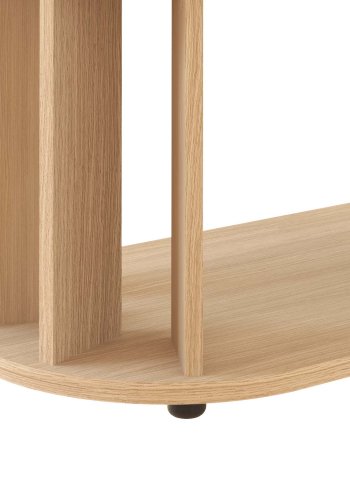 TEMAHOME Nora Sofabord - Naturfarvet egefin&eacute;r, 110x50x19 cm