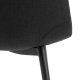 ACT NORDIC Celia spisestuestol - sort stoff og sort stl