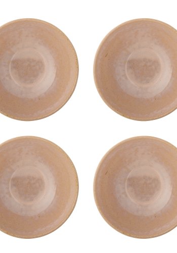 CREATIVE COLLECTION Darlene Schüssel, Rosa, Steingut (D20,5xH7,5 cm, 4er-Set)