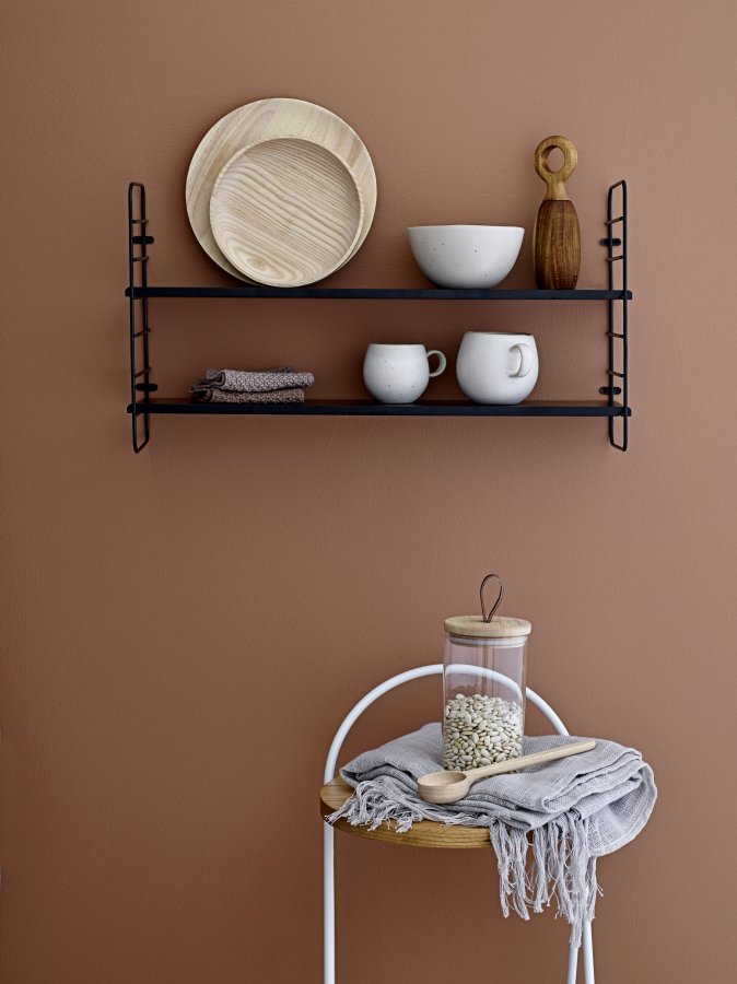 BLOOMINGVILLE North Hylle, Sort, MDF, L65xH35xB15 cm